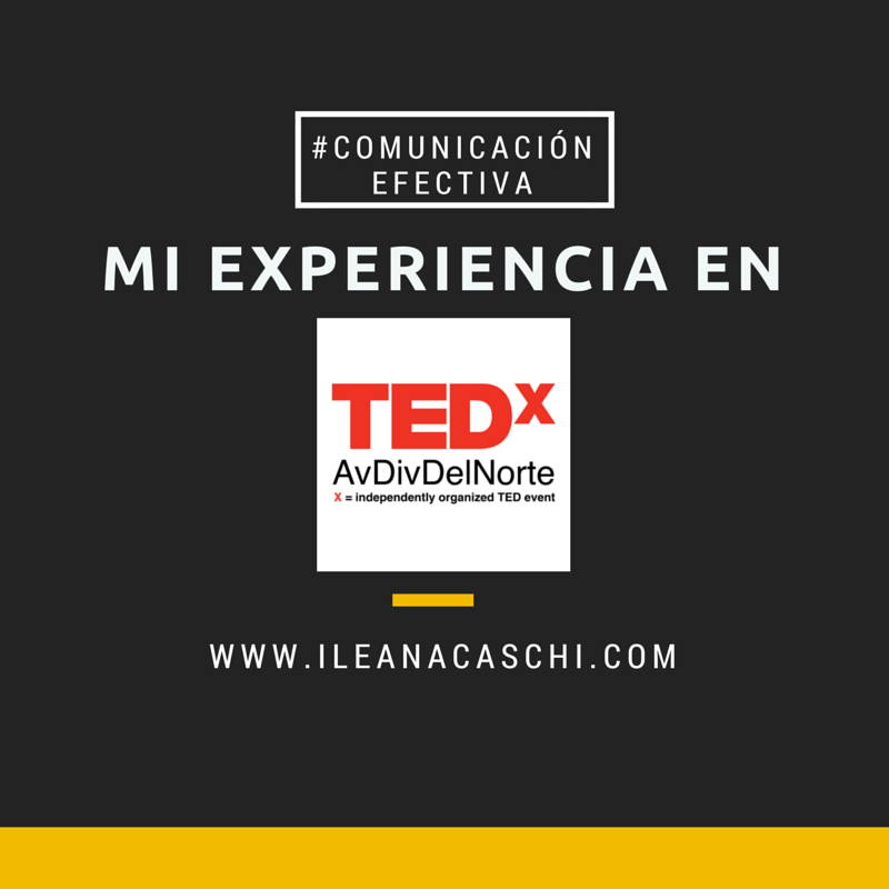 Mi experiencia en TEDx